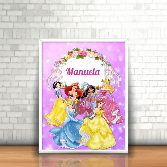 Quadro Princesas
