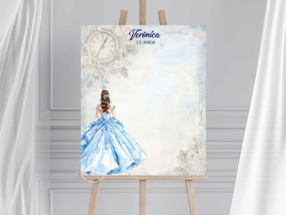 Quadro Assinaturas 15 Anos Personalizado
