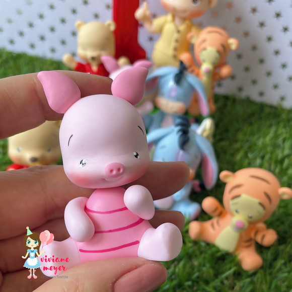 Lembrancinha Festa Ursinho Pooh Baby Biscuit