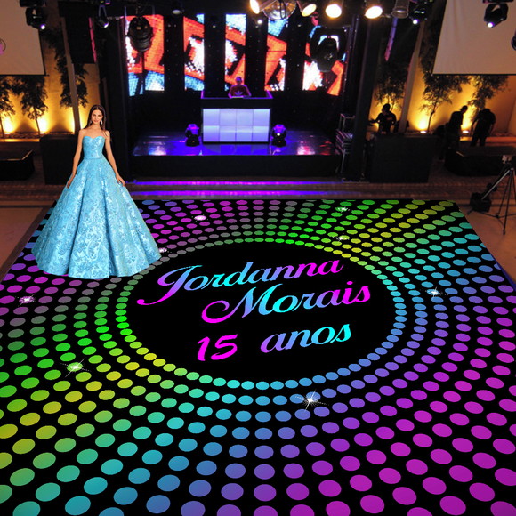Tapete Dança Neon 2x2mt