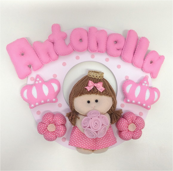 Enfeite Porta Maternidade Princesa