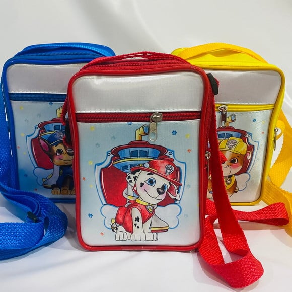 Bolsinha Shoulder Bag Personalizada Tema Patrulha Canina