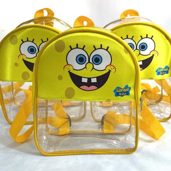 Mochila Izzi Personalizada Tema Bob Esponja