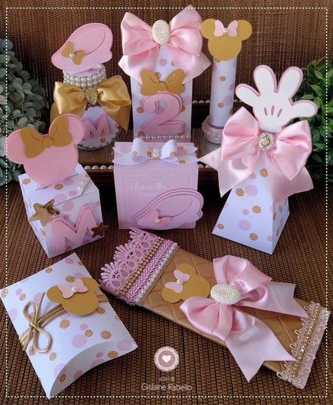Kit Festa Minnie Rosa Luxo