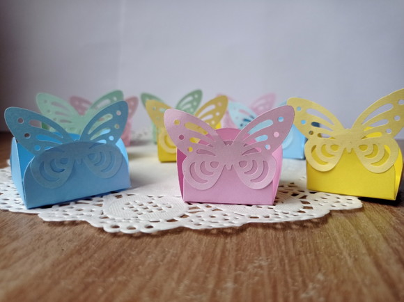 100 Forminhas Decoração Borboletas