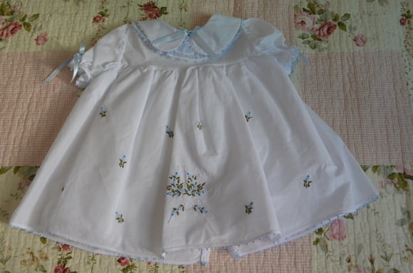 VESTIDO BORDADO RENDA RENASCENÇA