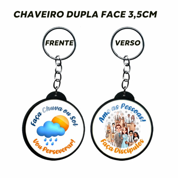 10 Chaveiros Personalizado para Reunião Escola de Pioneiros