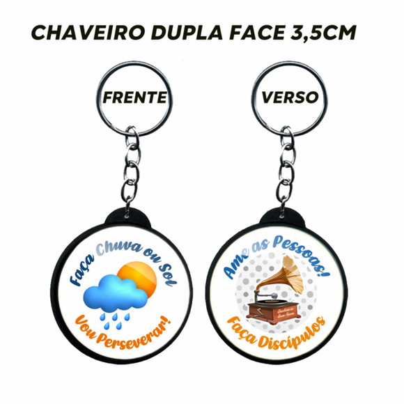 10 Chaveiros Personalizado para Reunião Escola de Pioneiros