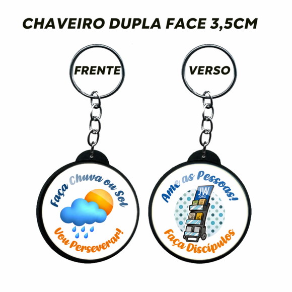 10 Chaveiros Personalizado para Reunião Escola de Pioneiros