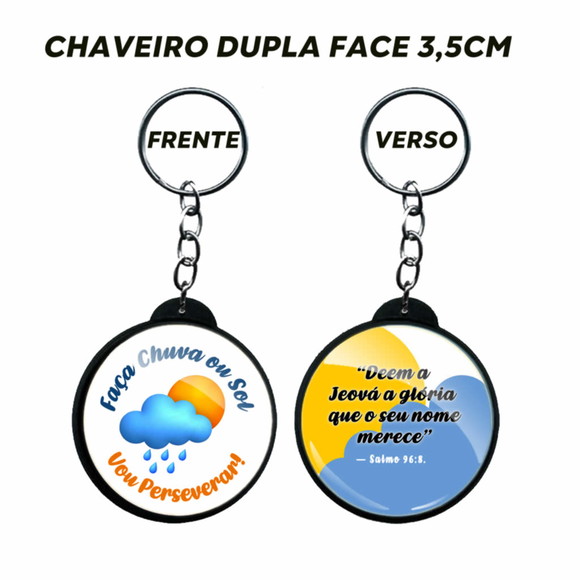 10 Chaveiros Personalizado para Reunião Escola de Pioneiros