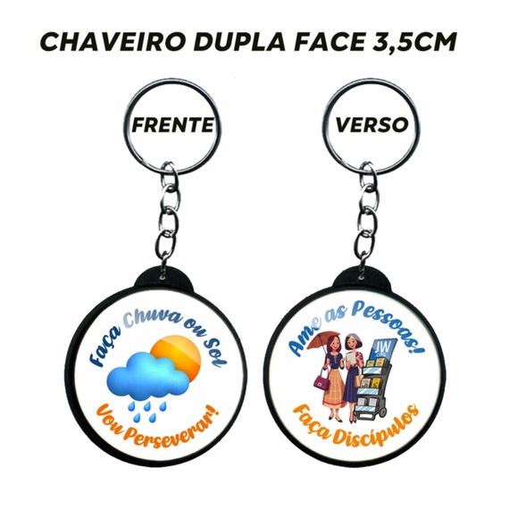 10 Chaveiros Personalizado para Reunião Escola de Pioneiros