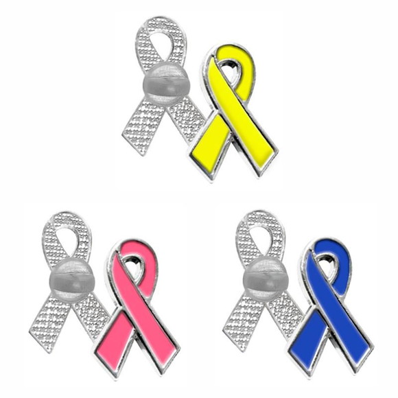 Kit Pin Broche Campanhas Setembro Outubro Novembro - 150 Uni