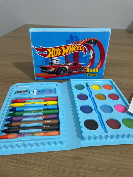 Estojo de Pintura Carros