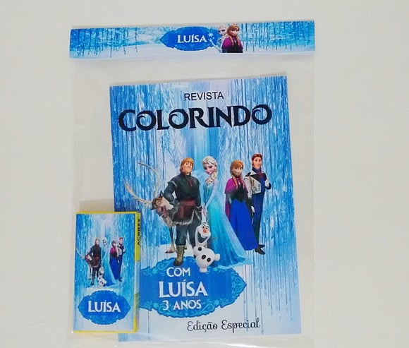 Kit colorir Frozen