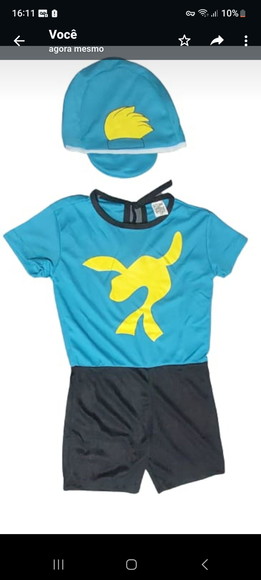 Fantasia Infantil Lucas Neto 1 ao 10