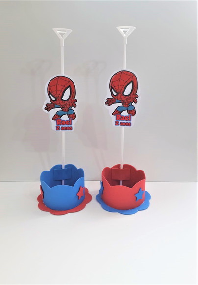 Centro de Mesa do Homem Aranha