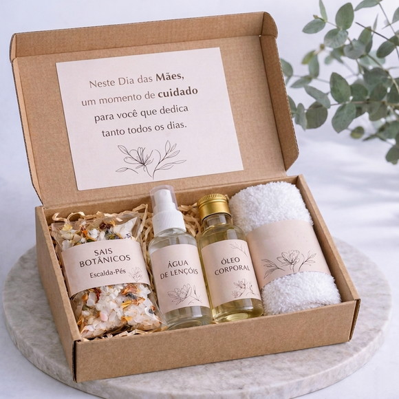 Kit Dia das Mães Corporativo Autocuidado - Presente Empresas