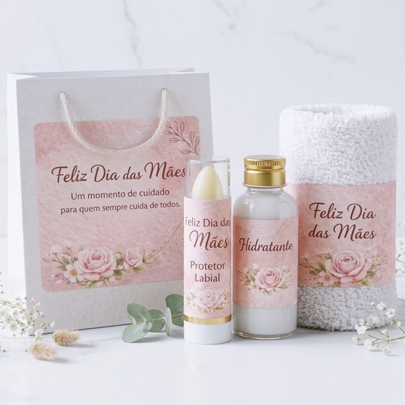 Kit Dia das Mães Corporativo - Brinde para Colaboradoras