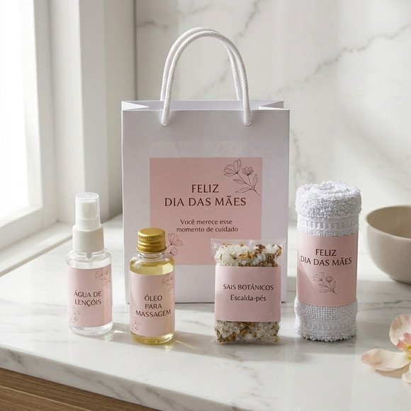 Presente Corporativo Dia das Mães - Kit Autocuidado