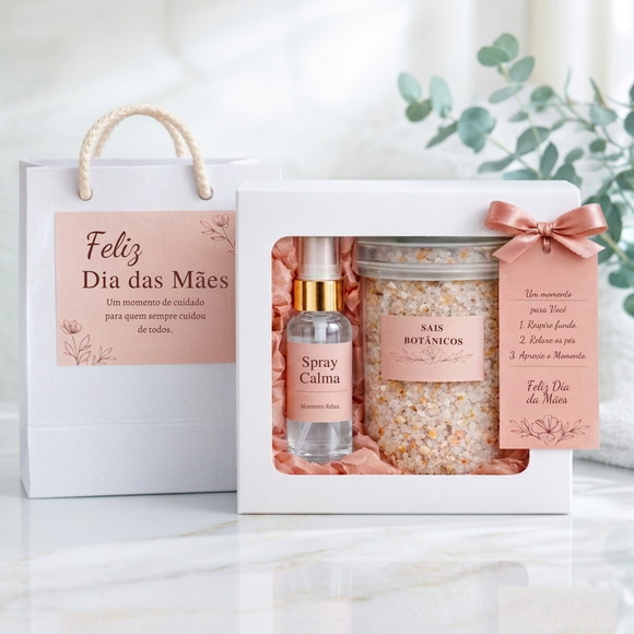 Presente Dia das Mães Kit Spa - Presente Corporativo