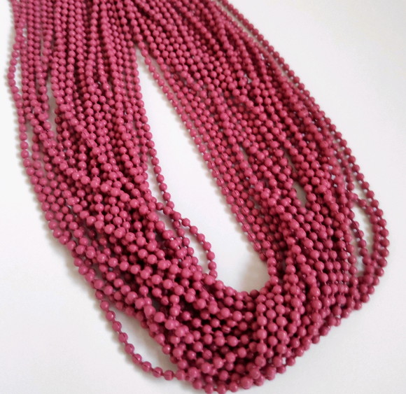 Corrente de bolinha 2,5 MM pink