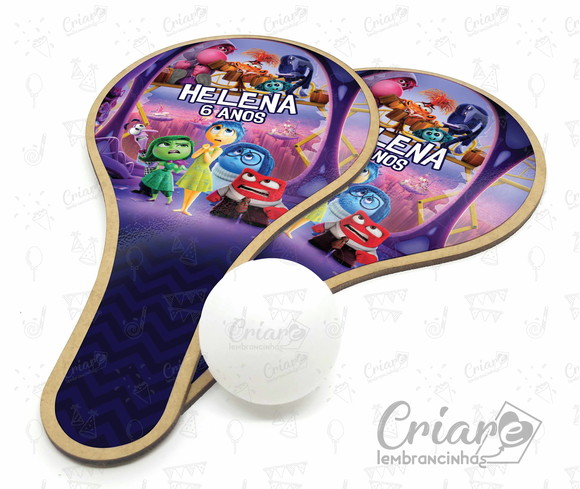Kit Raquete de Ping Pong - Divertida Mente