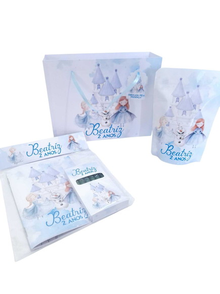 Kit Diversão Frozen Vintage