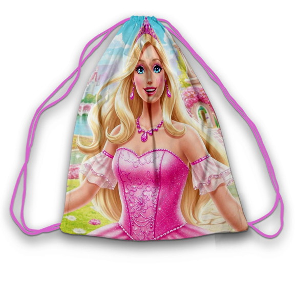 Mochilinha 19x28cm Barbie Princesa (envio Expresso)