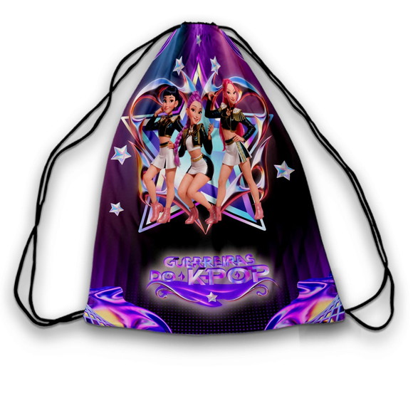 Mochilinha 19x28cm Show Especial Guerreiras K Pop