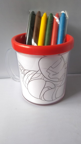 Caneca de Pintura Personalizada Homem de Ferro