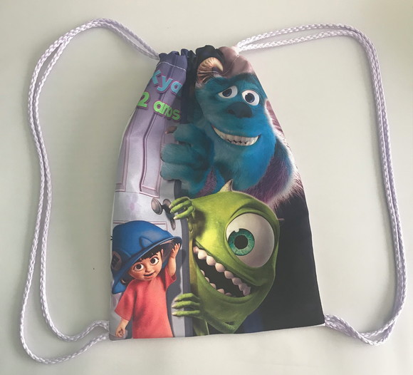 Mochilinha Personalizada Monstros SA