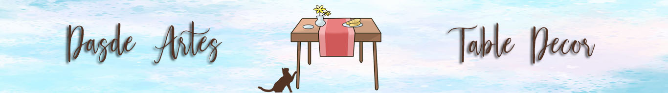 DAsDE Artes Table Decor Vestindo Mesas!