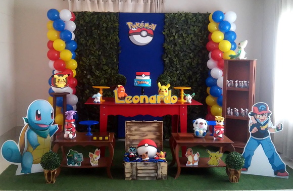 Decoração Festa Pokemon Provençal