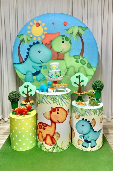 Dinossauro Baby- Decoração Festa Mini Table-pegue Monte