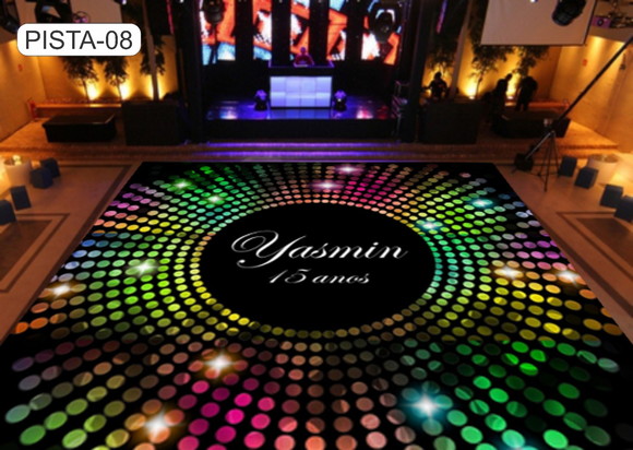 Pista de Dança 15 Anos - 2x2 - Personalizada