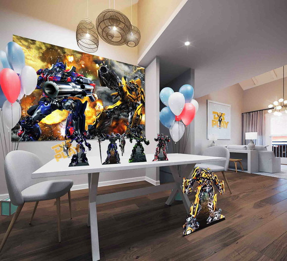 Painel Transformers + Displays