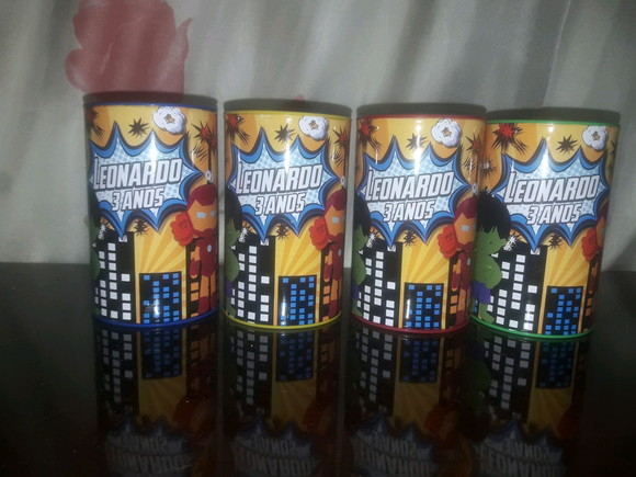 Cofrinho Personalizado Vingadores Cute