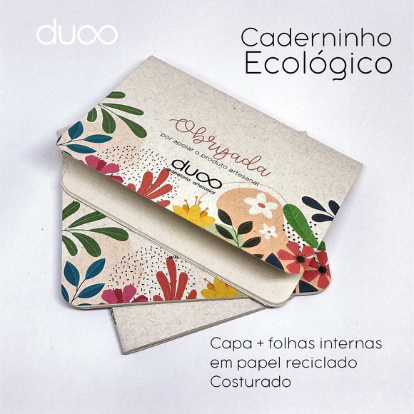 Caderneta para Brinde - Lembrancinhas