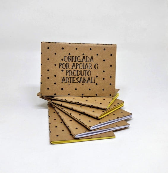 Mini Caderneta para Brinde - Lembrancinhas