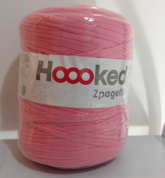 Fio de Malha Hoooked Zpagetti Rosa 3