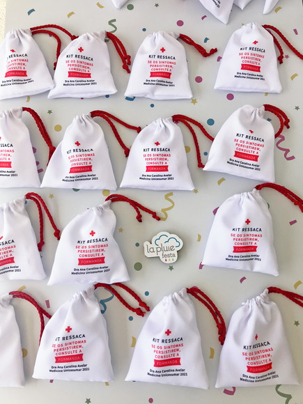 Saquinho Personalizado Formatura Medicina