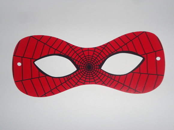50 Máscaras Homem Aranha Papel Glossy Brilho Fotográfico