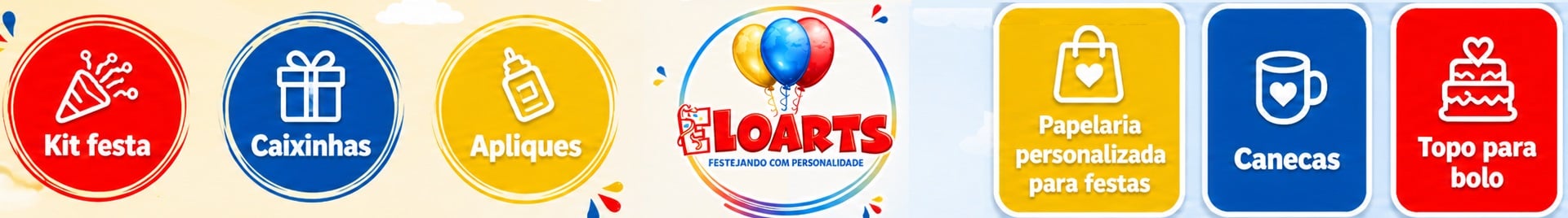 Eloarts - Festejando com Personalidade