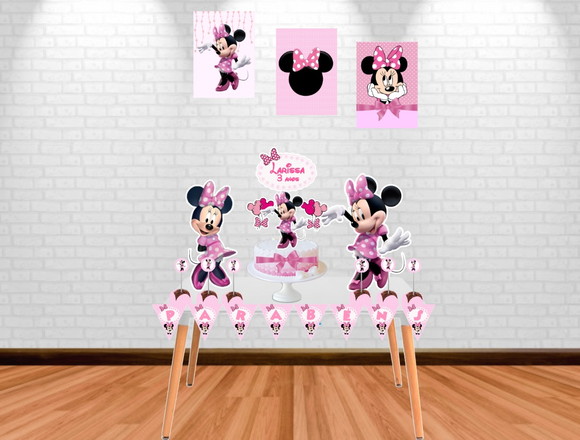 Kit Festa Minnie Rosa