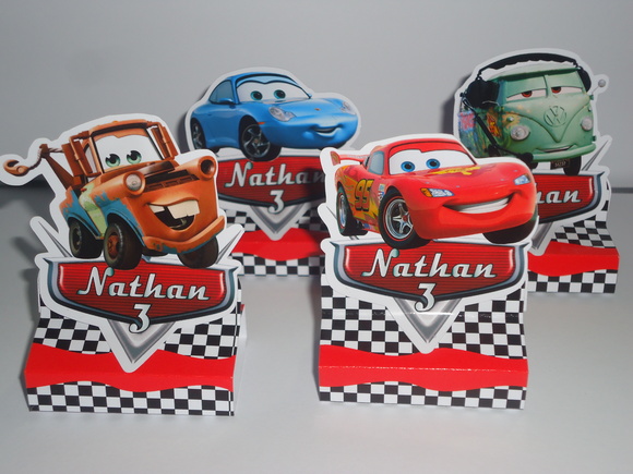 Porta Bis Duplo 3d Carros