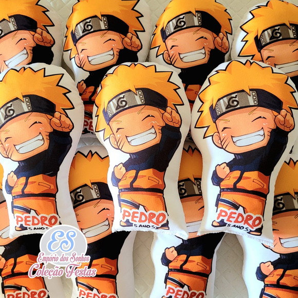 Almofada 20cm Naruto Criança