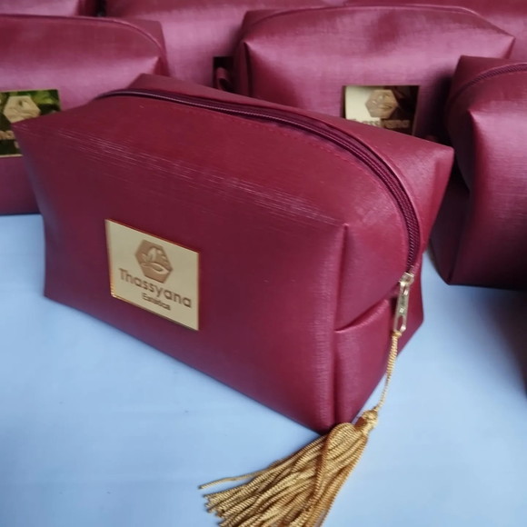 Nécessaire Box com Placa Espelhada Personalizada