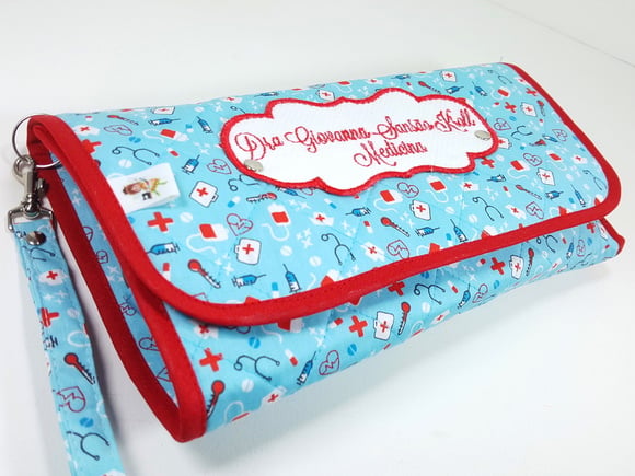 PORTA ESTETOSCÓPIO PERSONALIZADO
