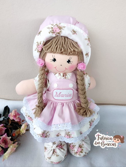 Boneca de Pano 45 cm