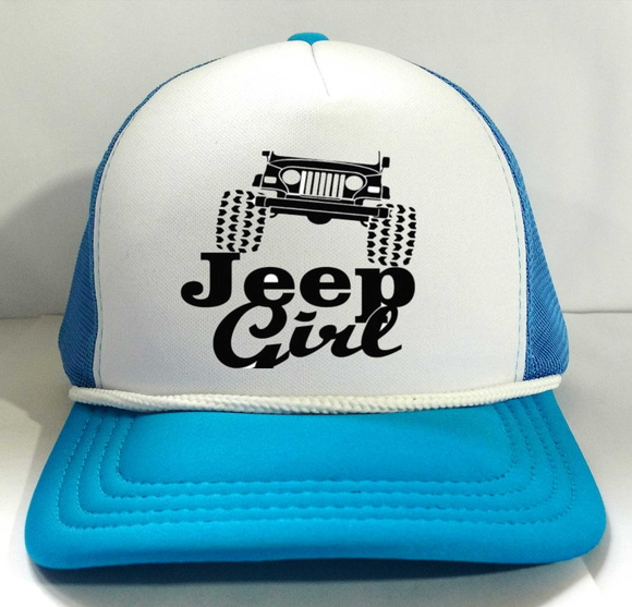 Boné Trucker Jeep Girl Trilha Radical